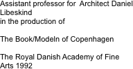 Assistant professor for  Architect