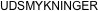 UDSMYKNINGER