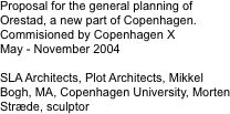 Proposal for the general planning
