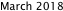 March 2018